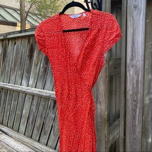 Printed Midi Wrap Dress from & Other Stories